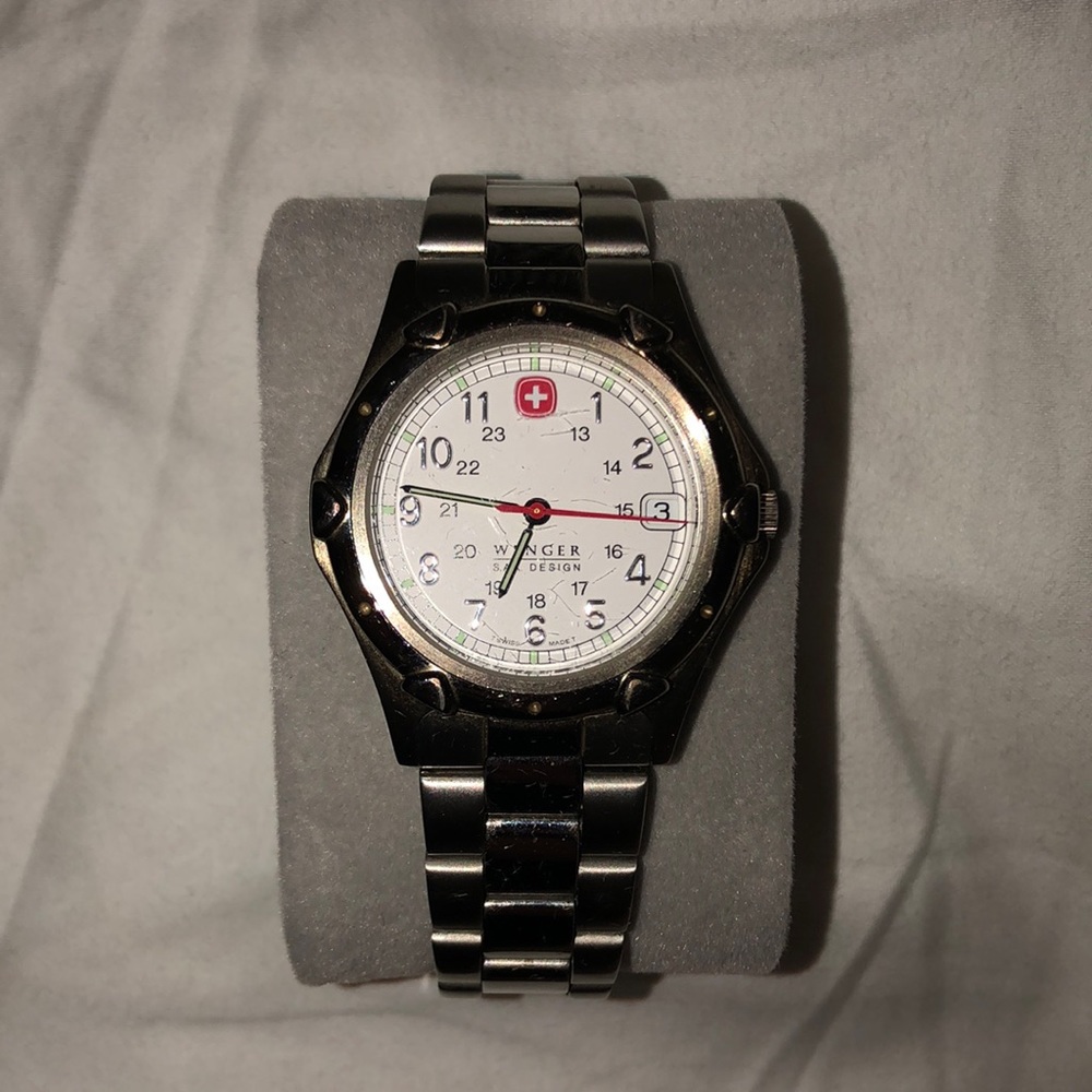 Wenger SAK Design Stainless Steel Watch